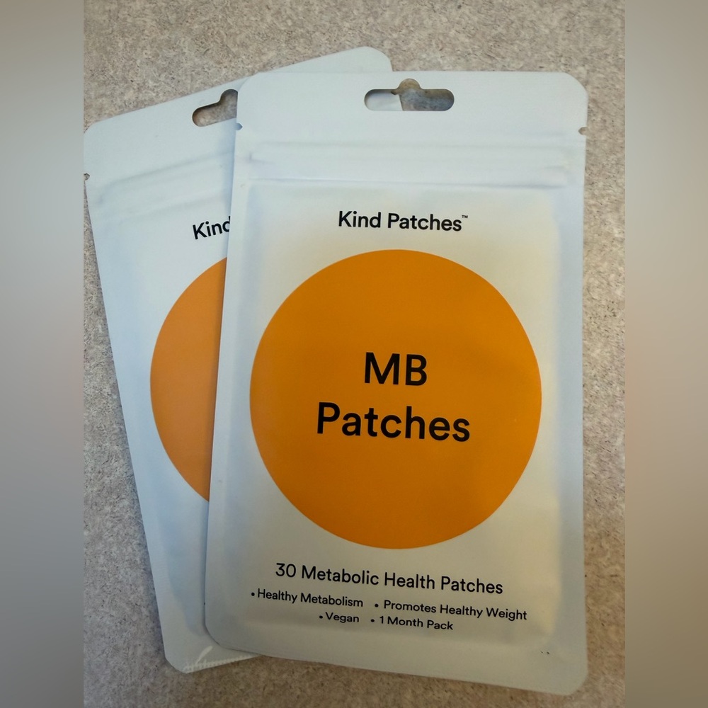 Two packs Kind Patches MB Metabolic Health Patches